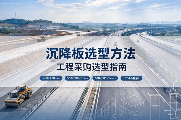 郁南沉降板选择方法