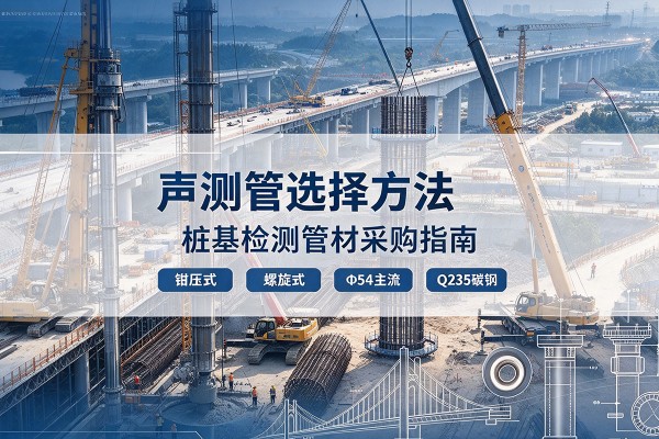 郁南声测管选型标准