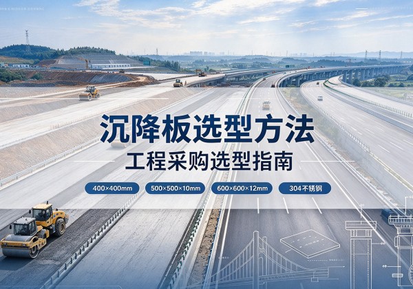 郁南沉降板选择方法