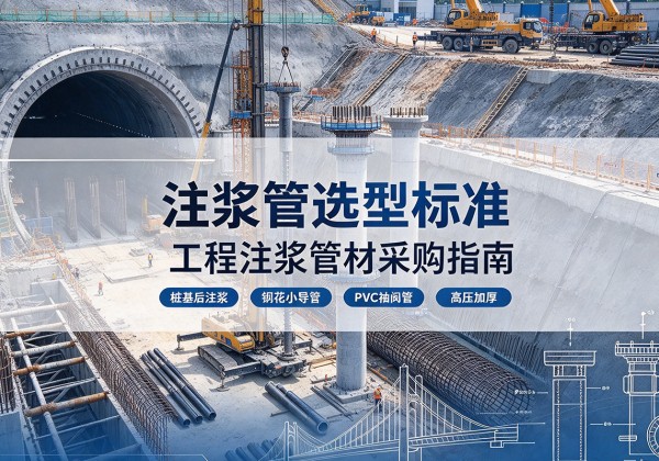 郁南注浆管选型标准